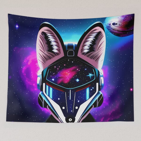 Item preview, Celestial fox designed and sold by BigBrainArtwork.