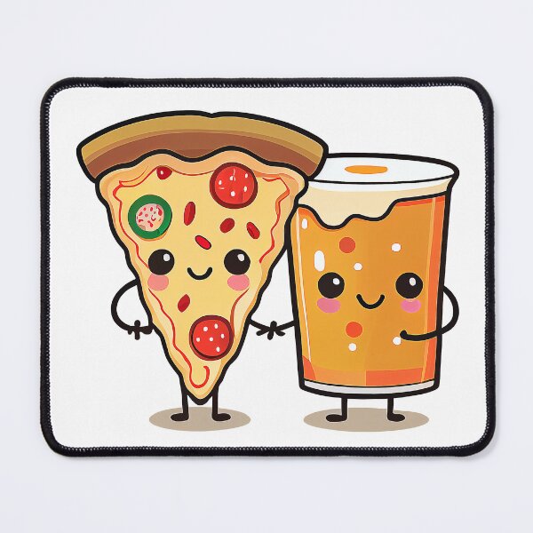 Item preview, Kawaii Pizza and Beer, Best Friends Forever designed and sold by gregblomberg.