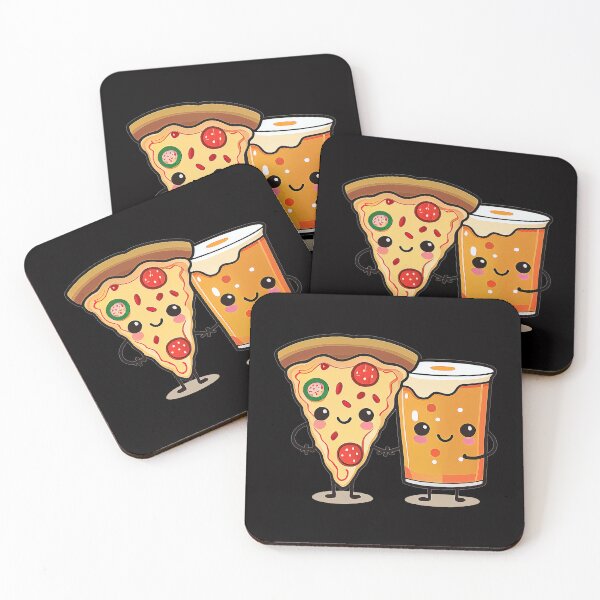 Item preview, Kawaii Pizza and Beer, Best Friends Forever designed and sold by gregblomberg.