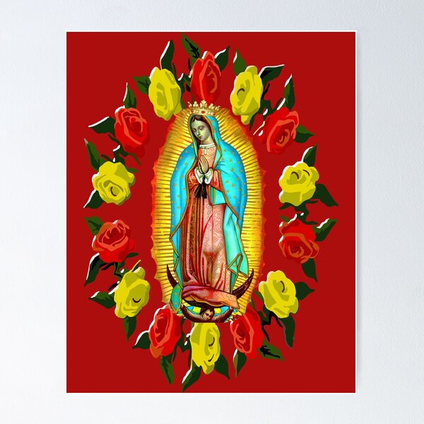 Item preview, Our Lady of Guadalupe Virgin Mary Catholic Saint  designed and sold by hispanicworld.