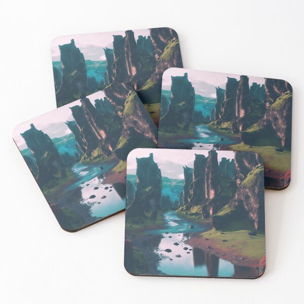 Item preview, Slow flowing river designed and sold by MindTankArt.