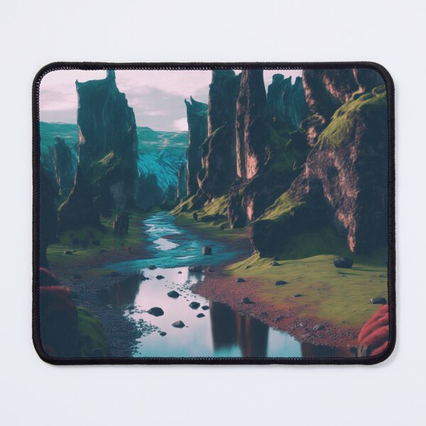 Item preview, Slow flowing river designed and sold by MindTankArt.