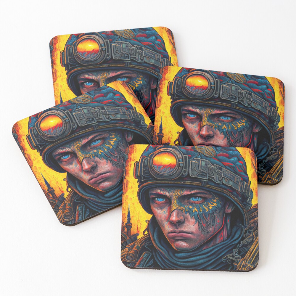 Item preview, Coasters (Set of 4) designed and sold by OccultDreams.