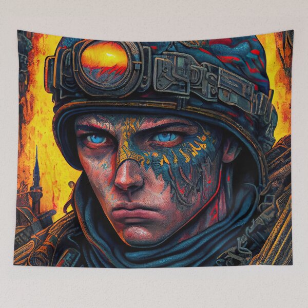 Item preview, Defender (Variation) designed and sold by OccultDreams.