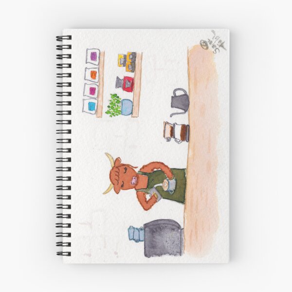 Item preview, Bovine Barista designed and sold by Sami Kelsh.