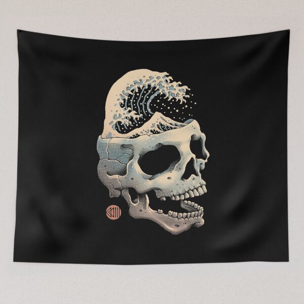 Item preview, Skull Wave designed and sold by vincenttrinidad.