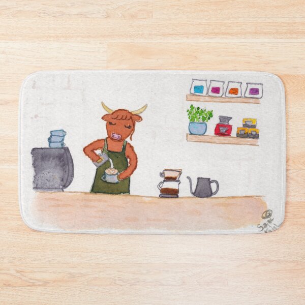 Item preview, Bovine Barista designed and sold by Sami Kelsh.