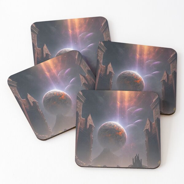 Item preview, Other worldly Landscape  designed and sold by MindTankArt.