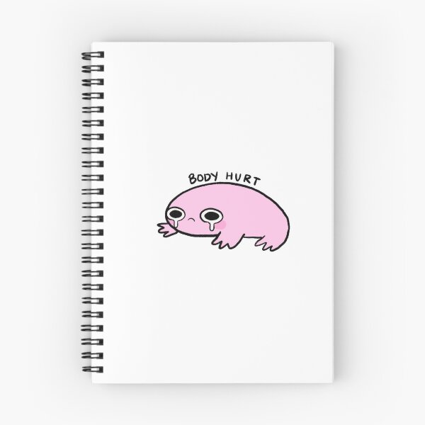Item preview, Body Hurts | Crying Pink Frog designed and sold by iristocat.