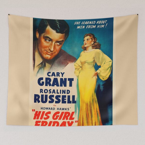 Item preview, His Girl Friday designed and sold by broadwayraccoon.