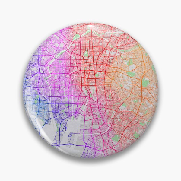 Item preview, Nagoya City Map of Japan - Colorful designed and sold by deMAP.