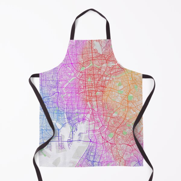 Item preview, Nagoya City Map of Japan - Colorful designed and sold by deMAP.