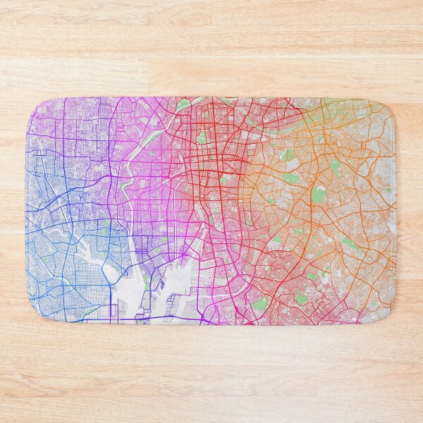 Item preview, Nagoya City Map of Japan - Colorful designed and sold by deMAP.