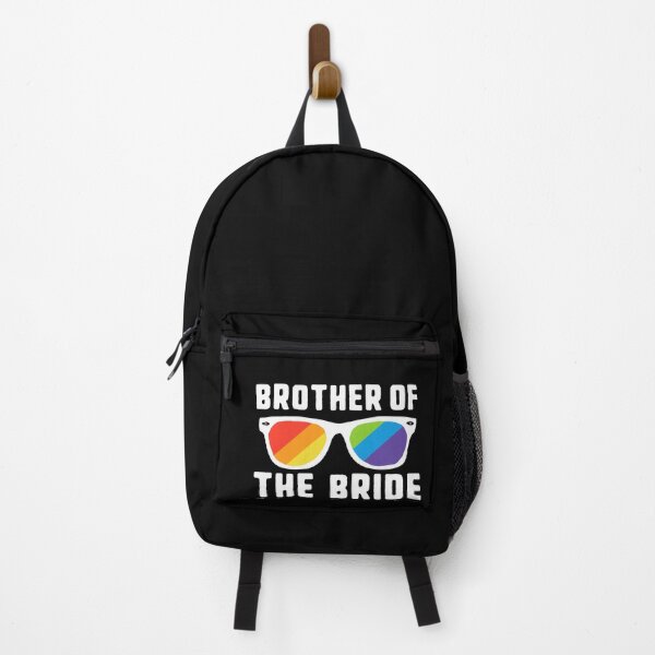 Item preview, Brother of the Bride LGBT Pride Rainbow Flag Sunglasses Gay designed and sold by QueenOfPrint.
