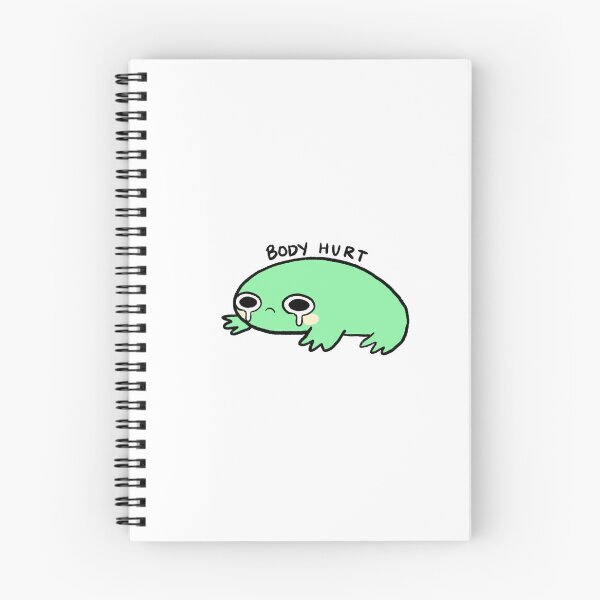 Item preview, Body Hurts | Crying Green Frog designed and sold by iristocat.