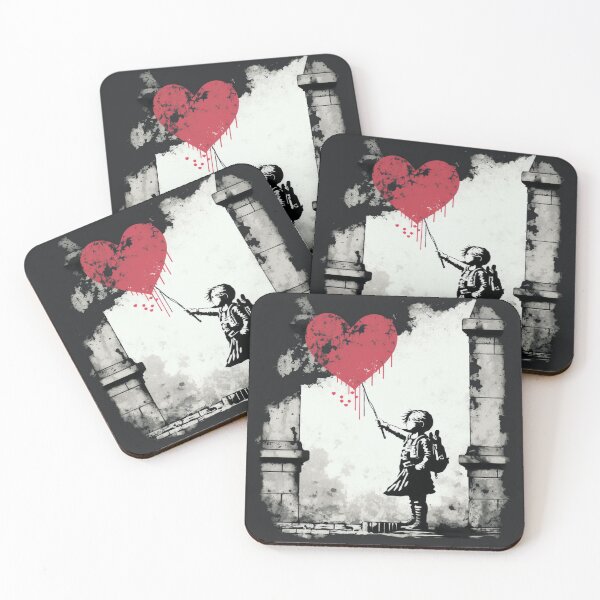 Item preview, Girl with the heart balloon designed and sold by FreeBot99.