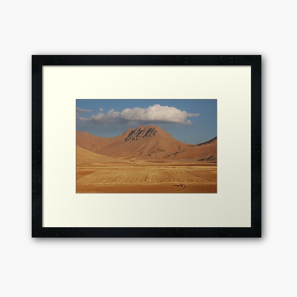 Autumn in Lorestan, Iran Framed Art Print