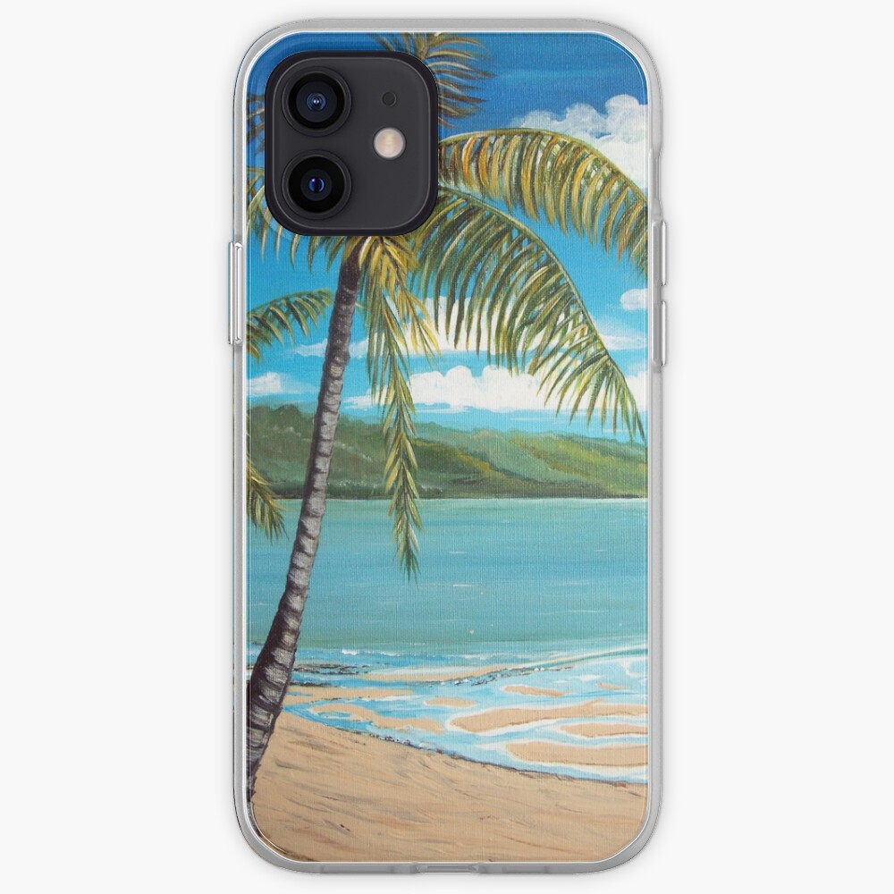 "Palm Trees " iPhone Case & Cover by LindArt1 Redbubble