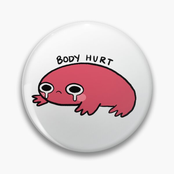 Item preview, Body Hurts | Crying Red Frog designed and sold by iristocat.