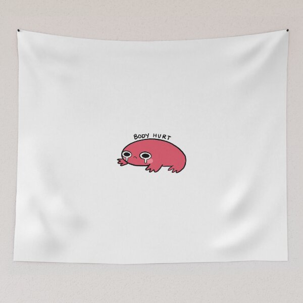 Item preview, Body Hurts | Crying Red Frog designed and sold by iristocat.