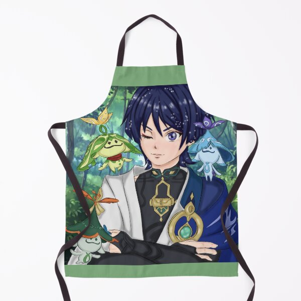 Item preview, Scaramouche with Aranara - Genshin Impact designed and sold by shahdraws.
