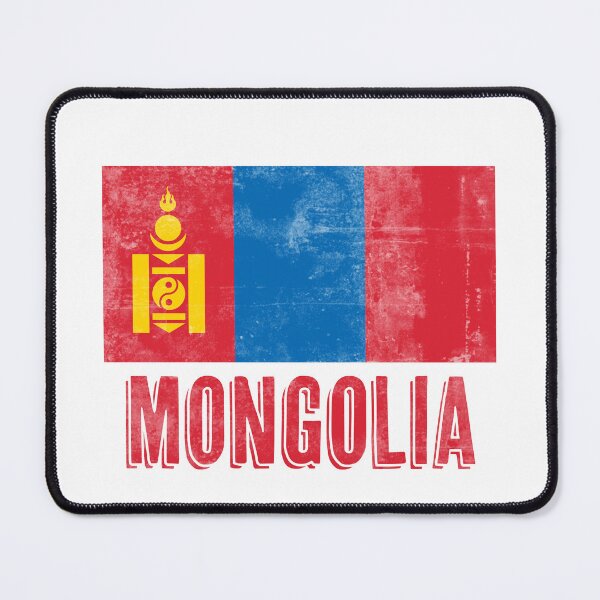 Item preview, Flag of Mongolia "Grunge" look. designed and sold by KTSubz Faith & Fun Designs.