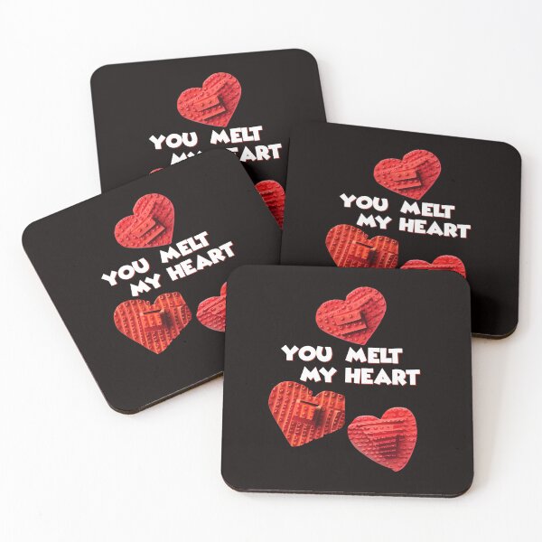 Item preview, Building bricks Valentine Day YouMake My Heart Melt designed and sold by BeansHotTees.