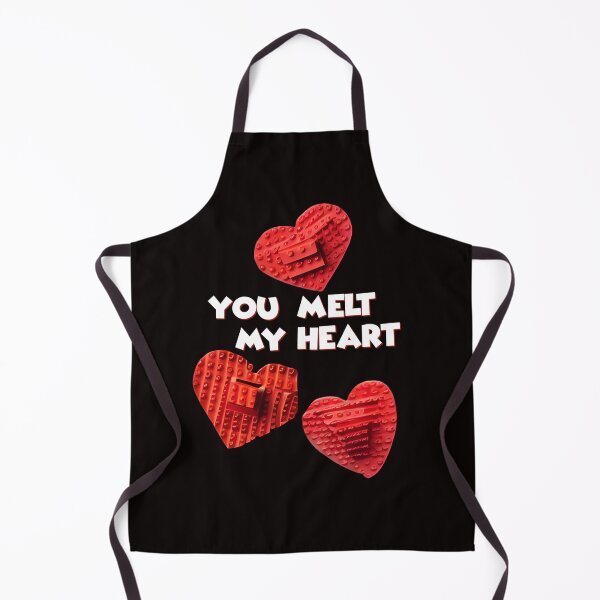 Item preview, Building bricks Valentine Day YouMake My Heart Melt designed and sold by BeansHotTees.