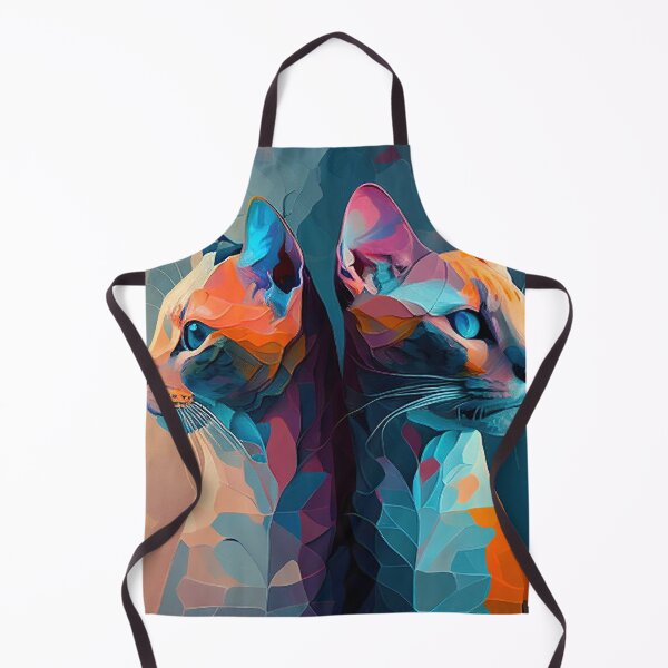 Item preview, Colorful Feline Conflict designed and sold by Colourpixels.