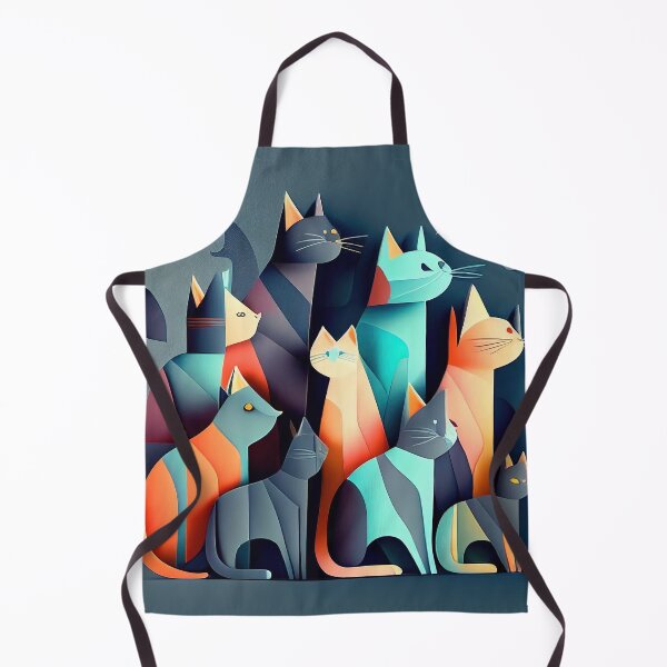 Item preview, Geometric Cat Collective designed and sold by Colourpixels.