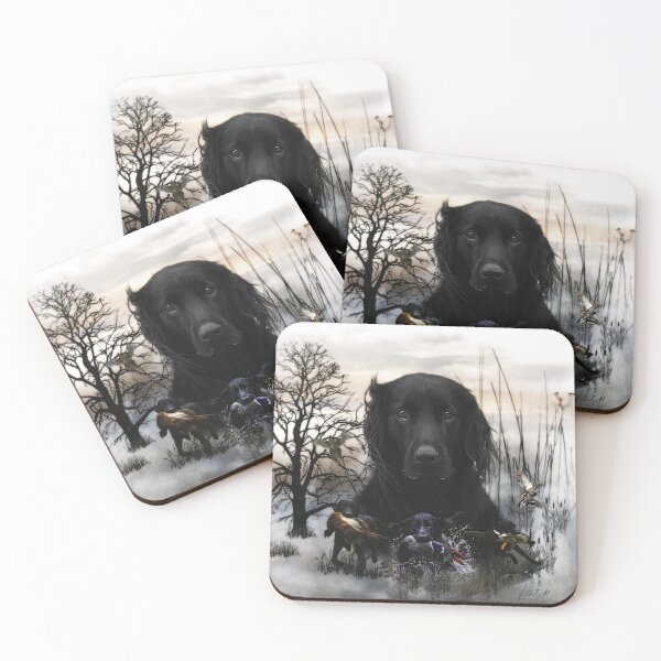 Item preview, The Black Golden Retrievers designed and sold by TammyHunterArt.