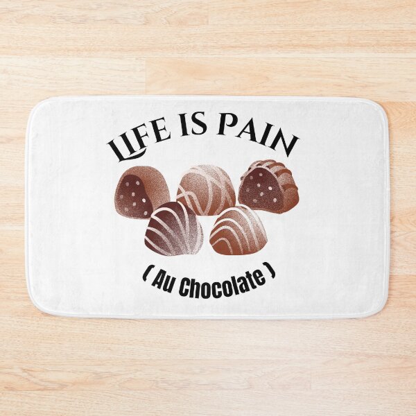 Item preview, Life is Pain Au Chocolate designed and sold by ffstyles.