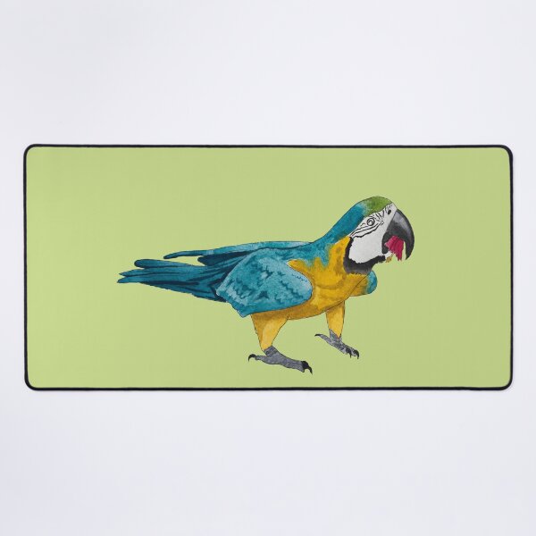 Item preview, Happy Macaw Bird Eating Flower Light designed and sold by Nicky Rollings.