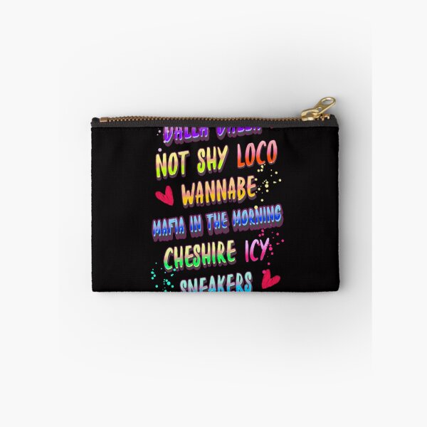 Item preview, ITZY song titles designed and sold by arorar.