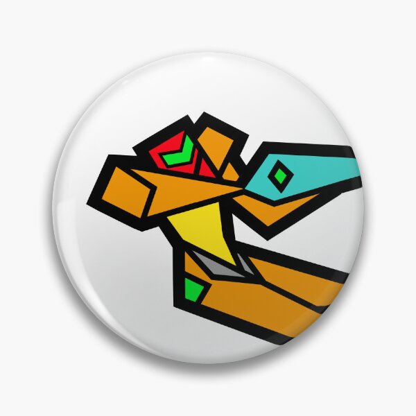 Item preview, Samus Thick Outline Sticker designed and sold by UrBoyDreigon.
