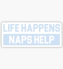 Naps Help Sticker