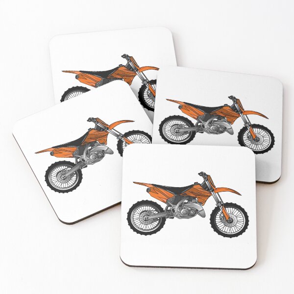 Artikelvorschau, Dirt Bike Offroad-Motorrad / Motocross-Cartoon entworfen und verkauft von Misscartoon.