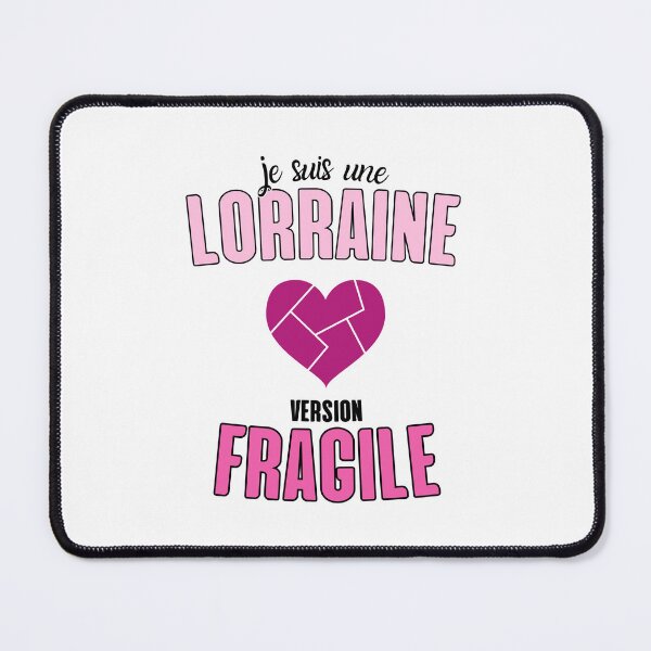 Item preview, Gift Humor Woman Fragile Lorraine designed and sold by RomualdGR.