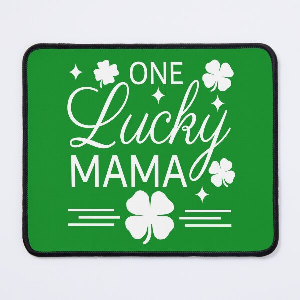 Item preview, One Lucky Mama St Patricks Day Lucky Mom Irish Mommy Shamrock Luckiest Mama designed and sold by HalloweenGift.
