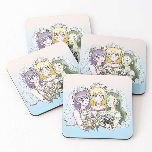 Item preview, Cursed Princess Club: Wedding Pastel Princesses  designed and sold by Cailin's Creations.