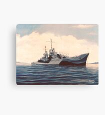 USS San Juan - Cruiser Canvas Print