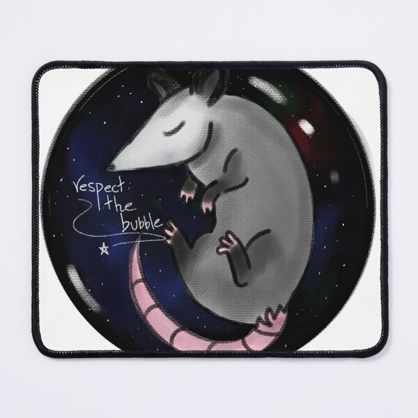Item preview, Personal Space Possum designed and sold by Foxinadaze.