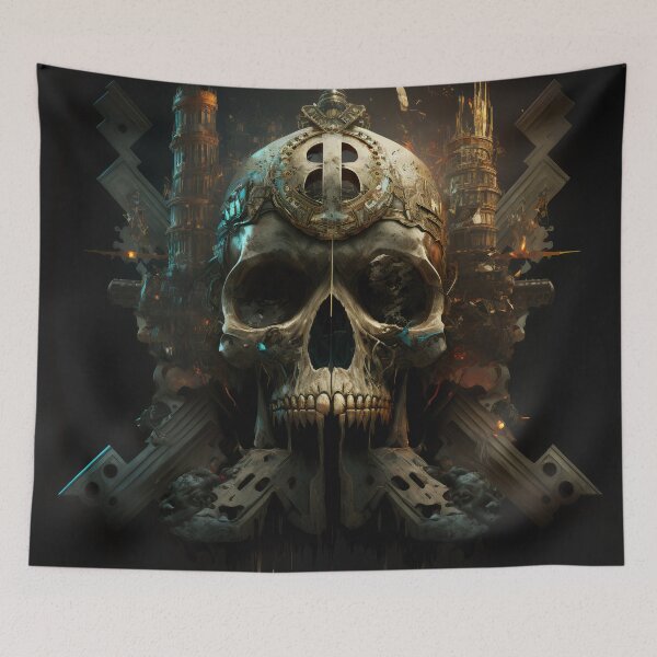 Item preview, Steampunk skull designed and sold by Skull-Breakfast.