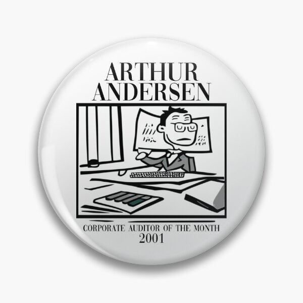 Item preview, Arthur Andersen | Corporate Auditor | Employee of The Month 2001 | Funny Accounting designed and sold by brooklyntowner.