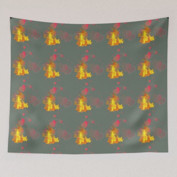 Item preview, My heart is on Fire/ Heart break designed and sold by choder61.