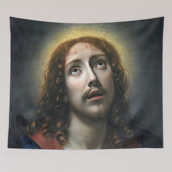 Item preview, Jesus Christ Agony in the Garden Gethsemane - Carlo Dolci Passion Mount Olives  designed and sold by hispanicworld.