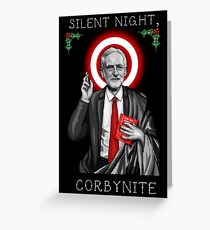 Silent Night, Corbynite Greeting Card