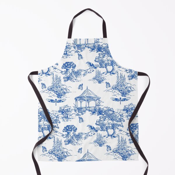 Artikelvorschau, Blaues Toile-Muster entworfen und verkauft von Print-Designs.