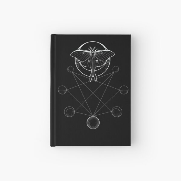 Lunar Geometry Hardcover Journal