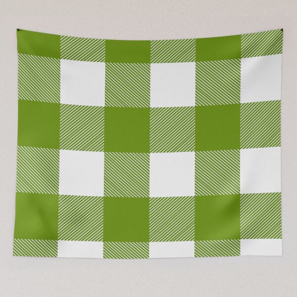 Item preview, Green Checker Plaid designed and sold by Clickcreations.